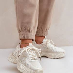 Buty Sportowe Model Seladwen 8952 Beige - Step in style